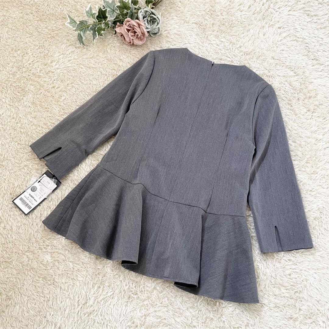 タグ付☆RUIRUE BOUTIQUE フレアーペプラムパンツスーツセットアップ タグ付☆RUIRUE BOUTIQUE フレアーペプラムパンツスーツセットアップ