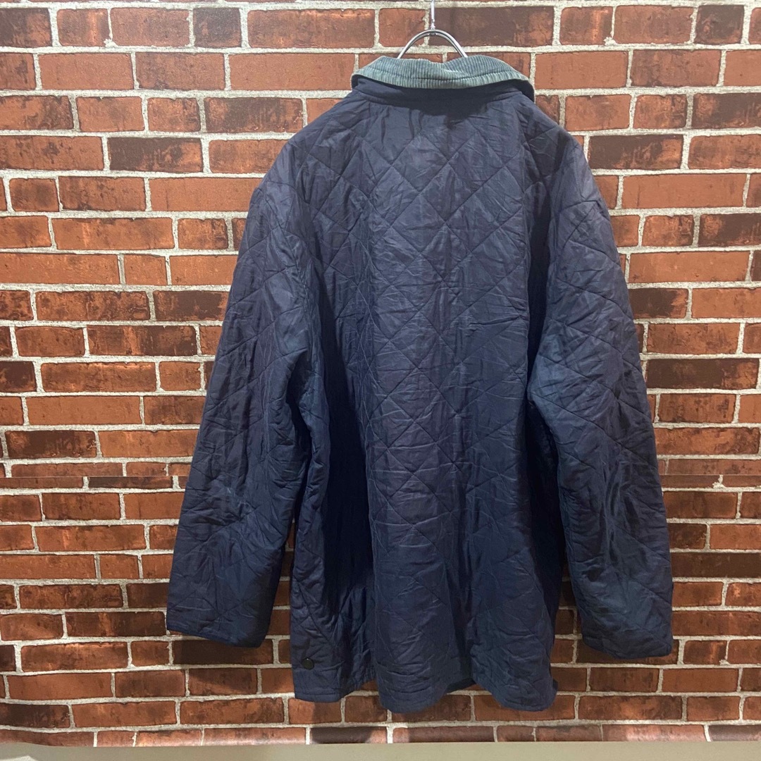 Barbour - 【希少】Barbour キルティングジャケット 襟コーデュロイ