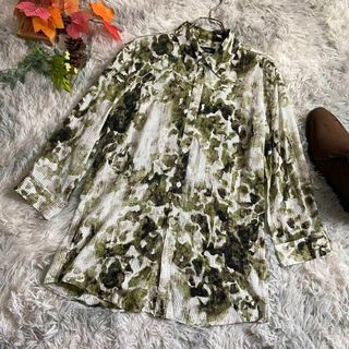 【美品】 VINTAGE TORNARD MART  花柄 総柄 シャツ