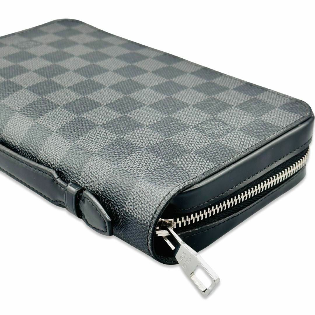 LOUIS VUITTON(ルイヴィトン)の一点物 正規品 ルイヴィトン ダミエグラフィット ジッピーXL 長財布 メンズ メンズのファッション小物(長財布)の商品写真