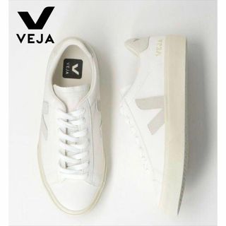 ヴェジャ(VEJA)の【送料無料】VEJA CAMPO スニーカー 24cm レザー スウェード 白(スニーカー)