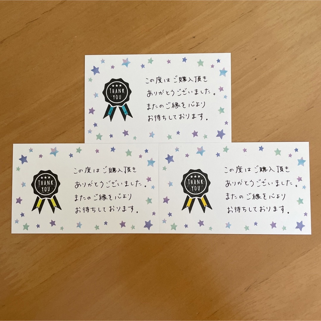 Q】サンキューカード 手書き 60枚 サンクスカード メッセージカード Q】サンキューカード 手書き 60枚 サンクスカード メッセージカード