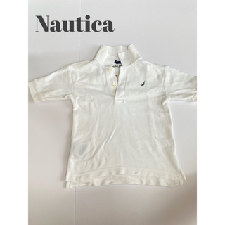ノーティカ(NAUTICA)のノーティカNautica ポロシャツ　半袖　白　100 キッズ　(Tシャツ/カットソー)