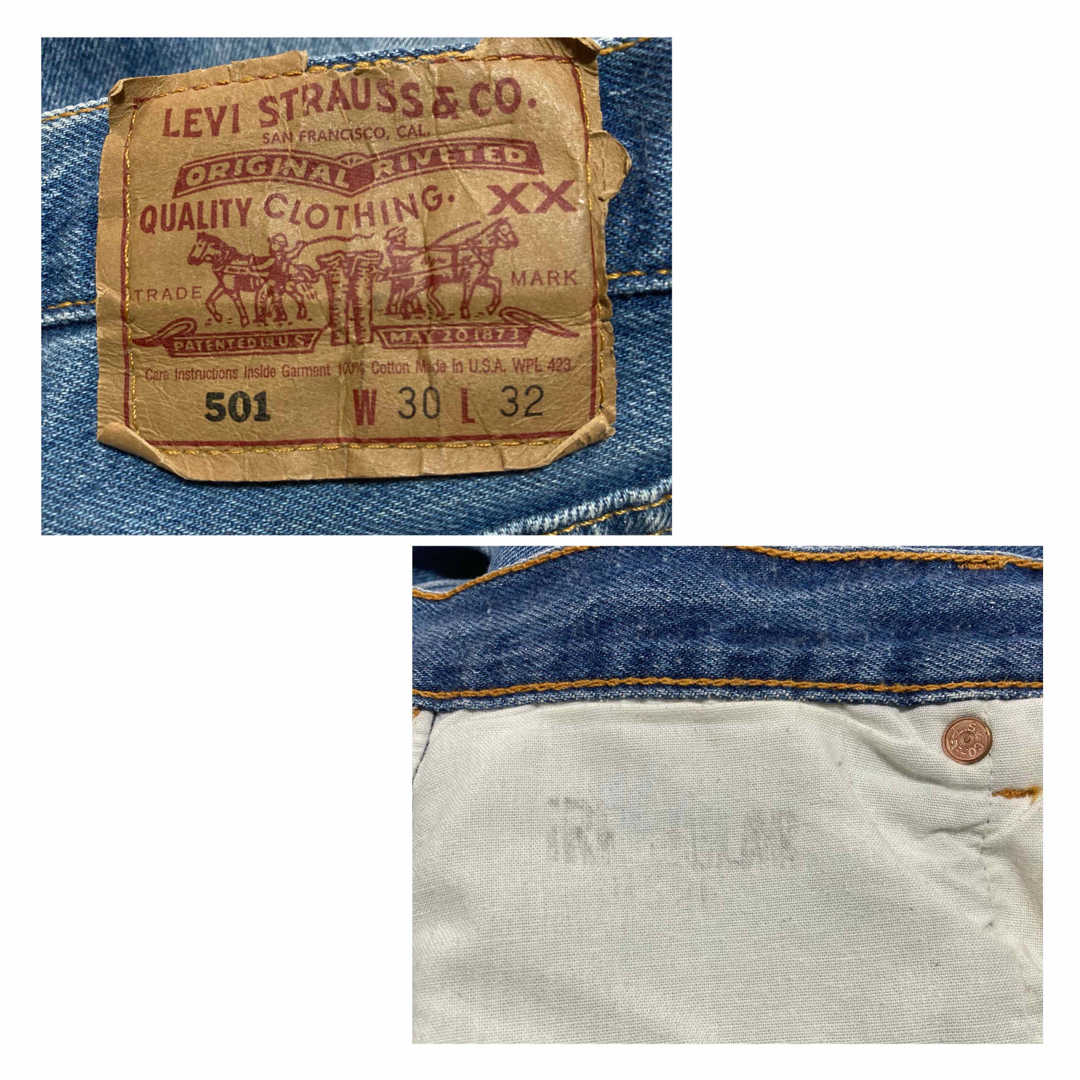 希少 リーバイス Levi's 501 90S USA製 30×32 刻印532