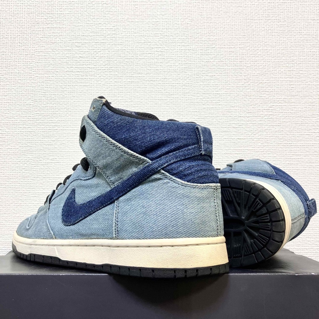 NIKE(ナイキ)の【レア】NIKE SB DUNK HIGH "Vintage Denim" メンズの靴/シューズ(スニーカー)の商品写真