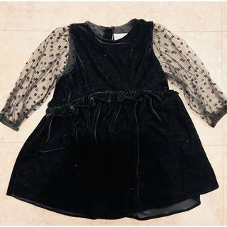 ザラキッズ(ZARA KIDS)のZARA ビロードワンピース(ワンピース)