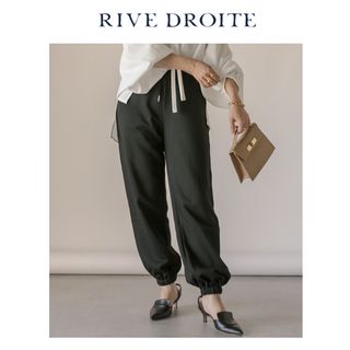 RIVE DROITE - 新品 RIVE DROITE スウェットイージーパンツ ブラック