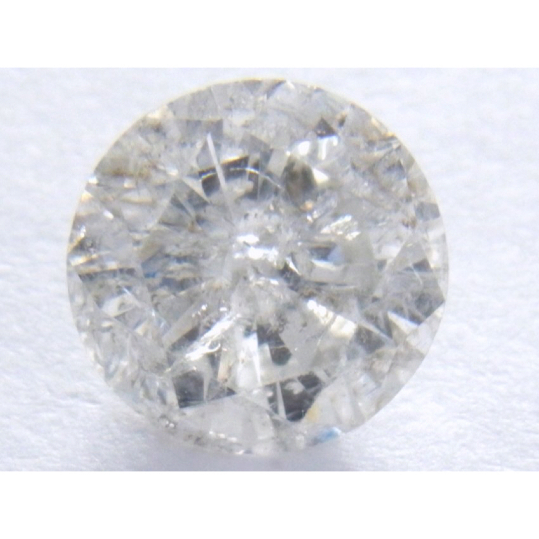 ホワイトカラー系 Ｉクラス ０．５５ｃｔ 天然ダイヤルース - 各種パーツ