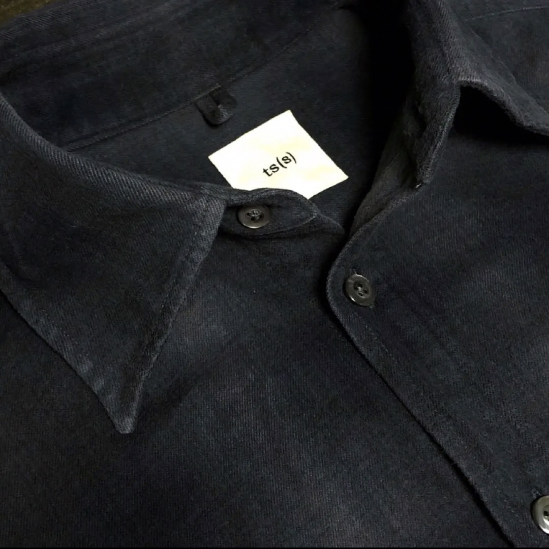 TS(S) ネルシャツ　Cotton Flannel Long Shirt