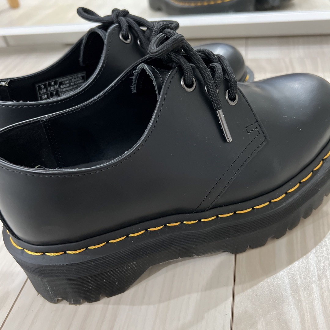 Dr.Martens(ドクターマーチン)の Dr.Martens 25567001 1461 QUAD BLACK  レディースの靴/シューズ(ローファー/革靴)の商品写真