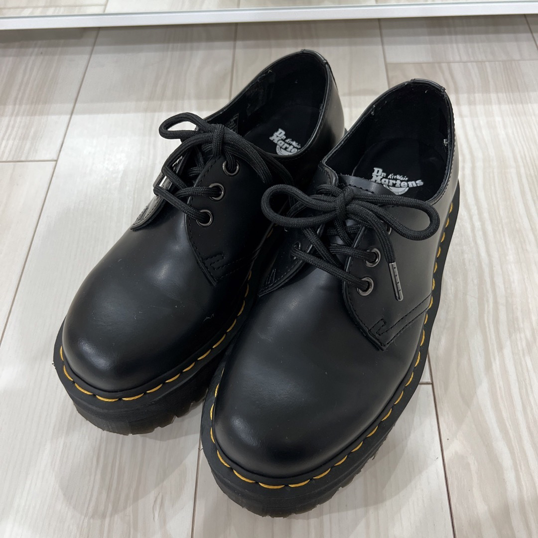 Dr.Martens(ドクターマーチン)の Dr.Martens 25567001 1461 QUAD BLACK  レディースの靴/シューズ(ローファー/革靴)の商品写真