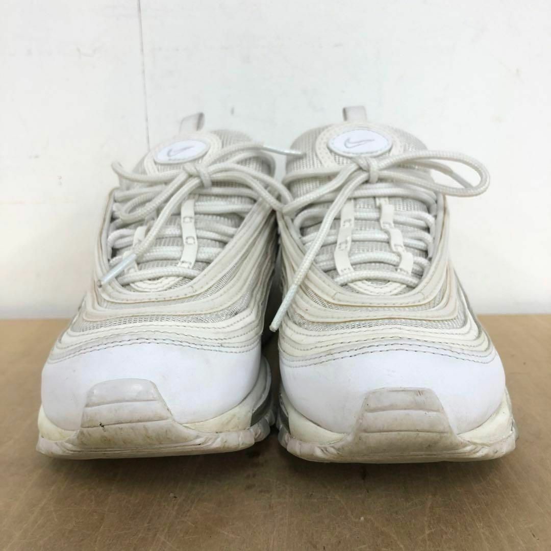 ★美品 大人気 NIKE AIR MAX 97 ALL WHITE 24cm