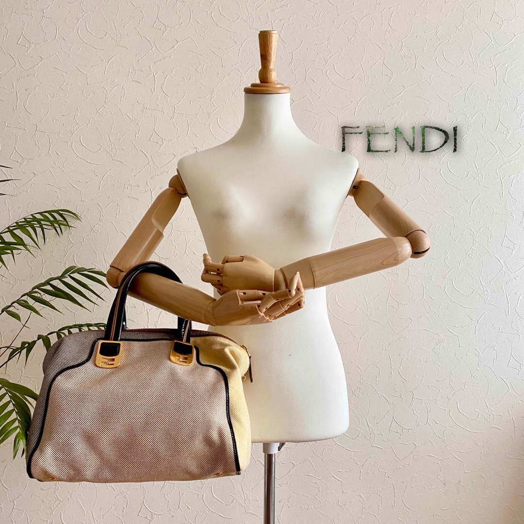 FENDI - 正規品 FENDI フェンディ カメレオン レザートートバッグの