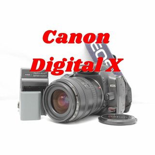 キヤノン(Canon)のレンズおまけ！一眼デビューに！EOS KISS DIGITAL X ボディ(デジタル一眼)