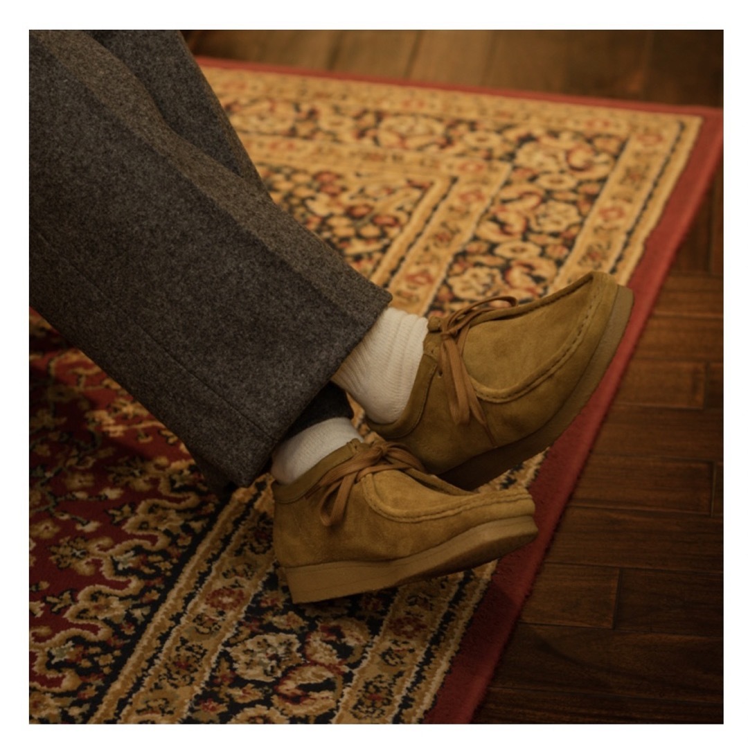 【SHIPS限定】CLARKS    WALLABEE HAIRY SUEDE靴/シューズ