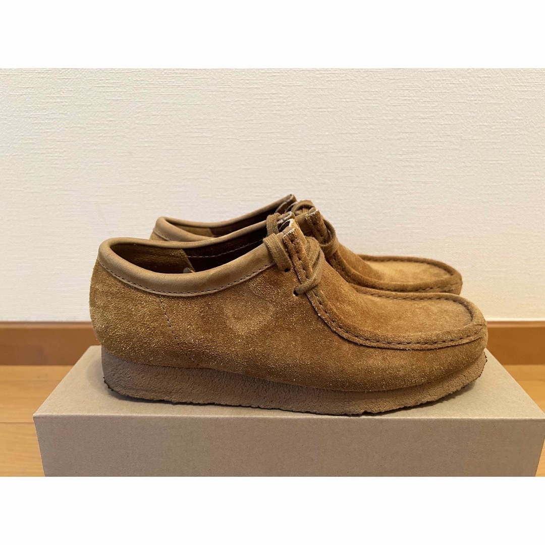 【SHIPS限定】CLARKS    WALLABEE HAIRY SUEDE靴/シューズ