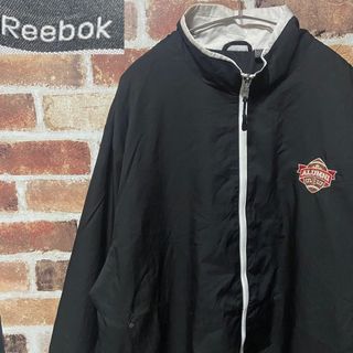 リーボック(Reebok)のM73 Reebok ナイロンジャケット 古着 ブラック ジャケット ゆるたぼ(ナイロンジャケット)