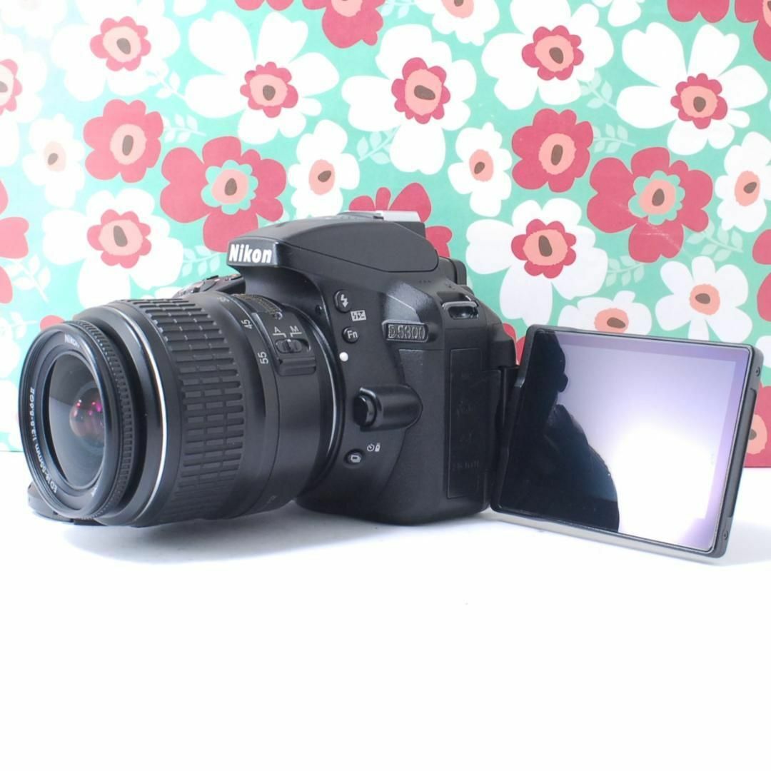 ❤️2416万画素の高精細♪Wi-Fiで写真転送❤️Nikon D5300-