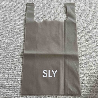 スライ(SLY)のSLY  不織布バッグ(ショップ袋)