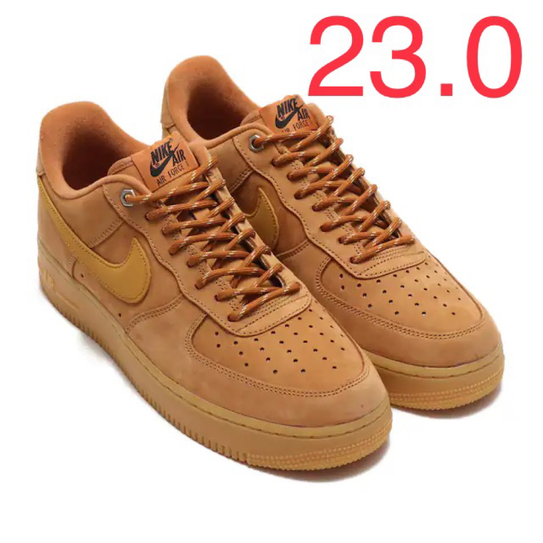 ナイキ エアフォース1 AIR FORCE 1 ウィート 23.0cm | フリマアプリ ラクマ