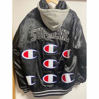 シュプリーム(Supreme)のSupreme Champion Satin Varsity Jacket(ブルゾン)