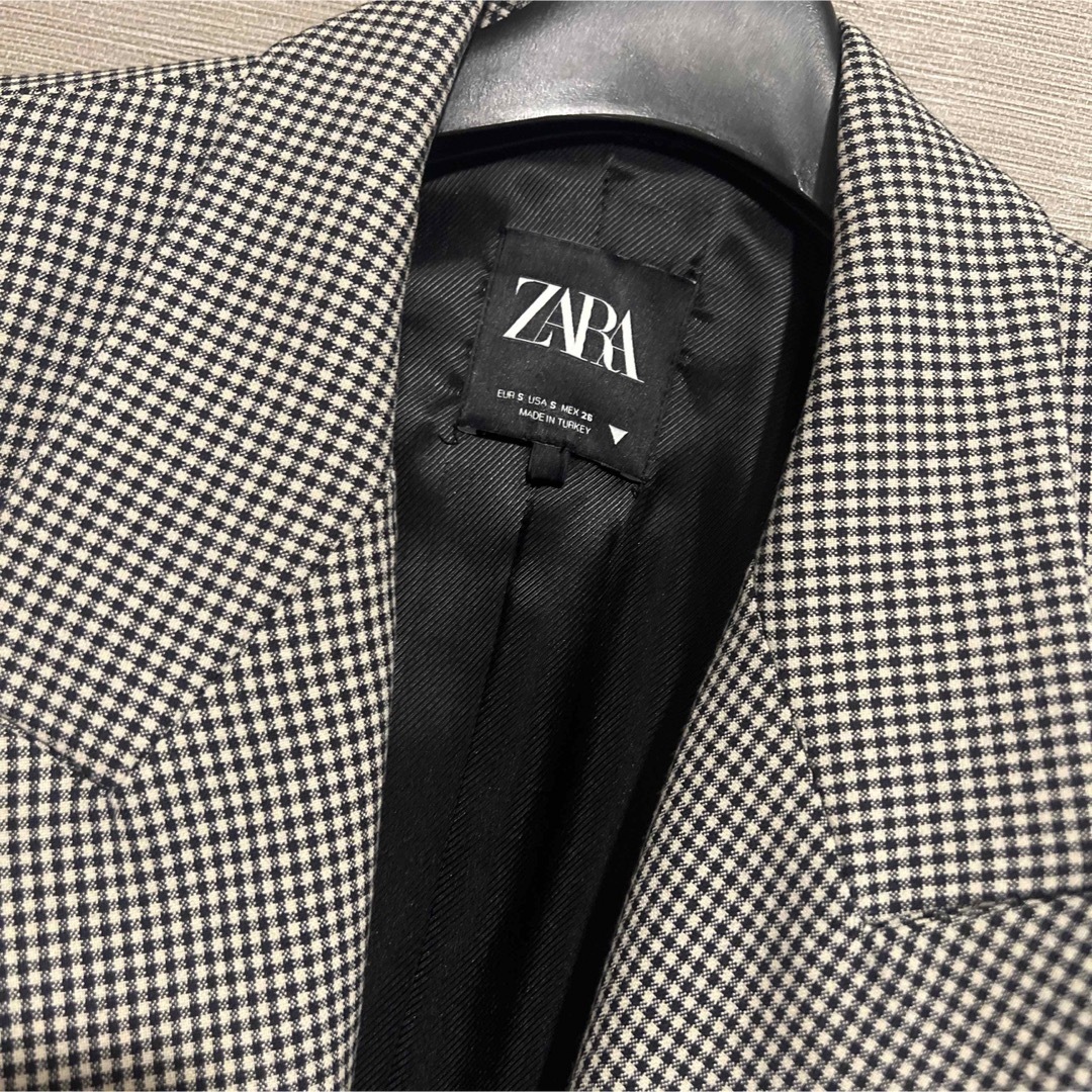 専用 zara  チェック ジャケット