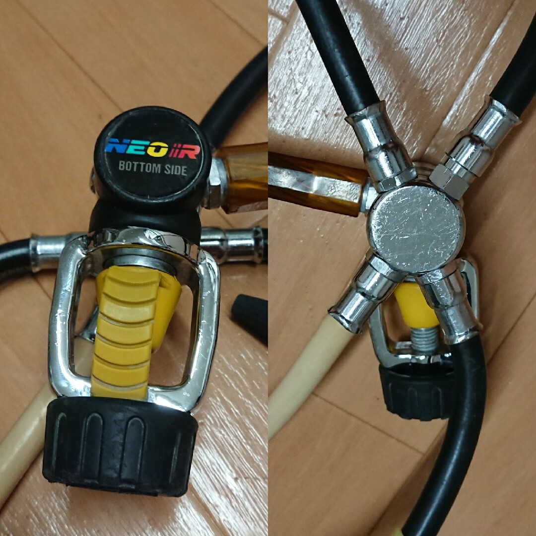 SAS - SAS NEO-RⅡ スキューバダイビング レギュレータ オクトパス