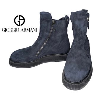 GIORGIO ARMANIメンズブーツ 革 未使用品