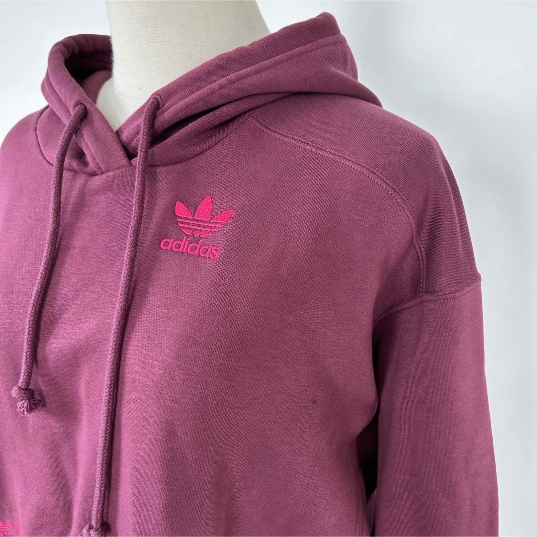 【匿名配送】adidasoriginals アディダスオリジナルス　パーカー　紫