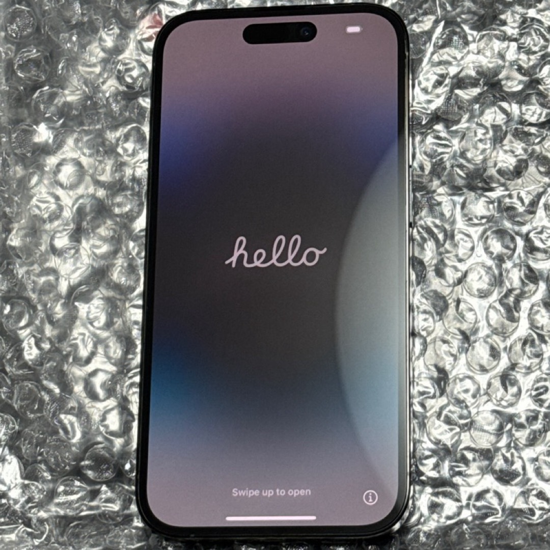 Apple - 米国版 SIMフリー iPhone14 pro 512GB バッテリー100%の通販