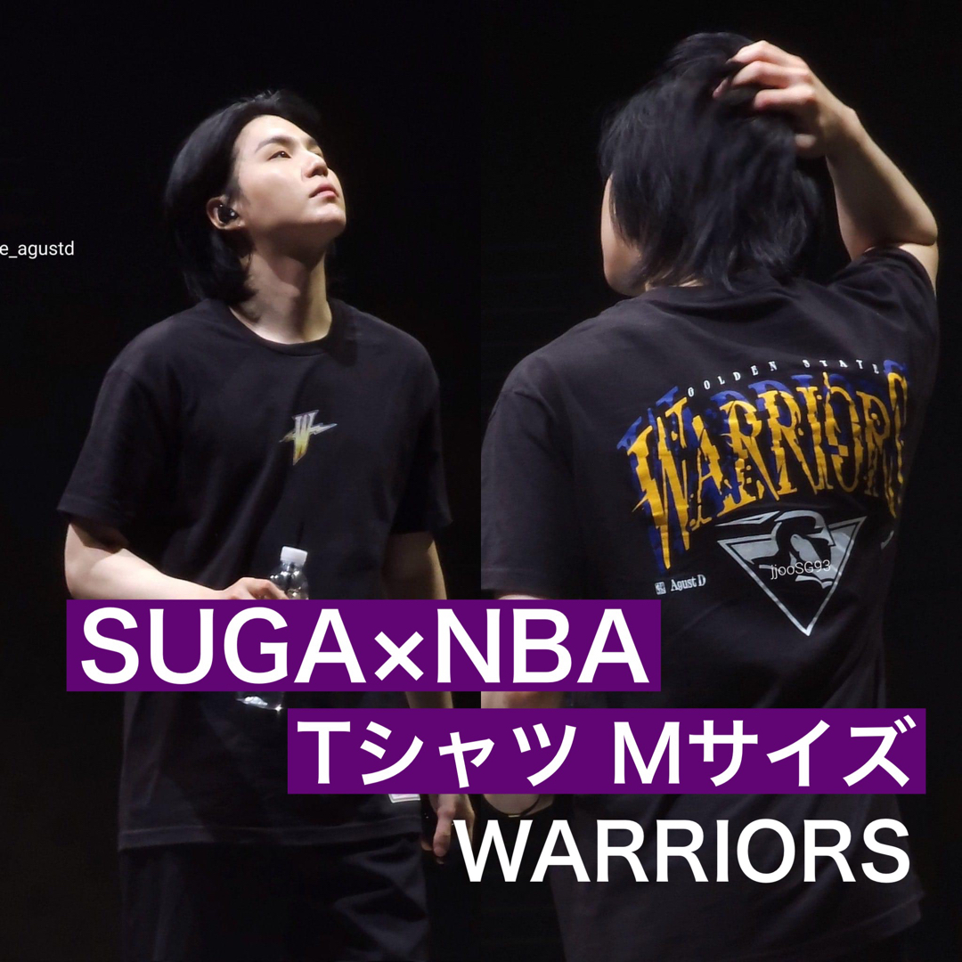 BTS SUGA agustd シュガ ユンギ NBA MサイズWARRIORS