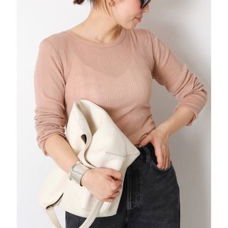 ドゥーズィエムクラス(DEUXIEME CLASSE)のドゥーズイエムクラス Dainty Tシャツ ピンク(カットソー(長袖/七分))