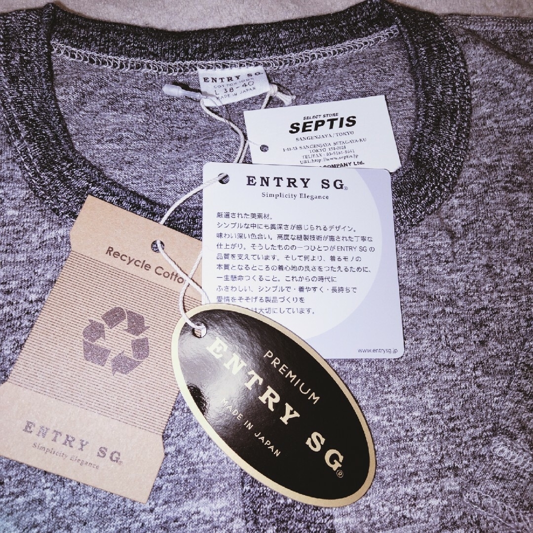 ENTRY SG(エントリーエスジー)のENTRYＳＧ メンズのトップス(Tシャツ/カットソー(半袖/袖なし))の商品写真