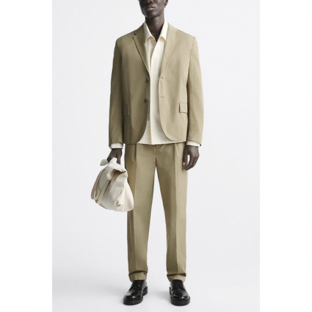 ZARA - 新品未使用 ZARA テクニカルスーツブレザー ジャケット ZARA - 新品未使用 ZARA テクニカルスーツブレザー ジャケット