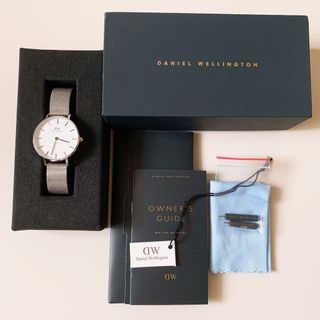 ダニエルウェリントン(Daniel Wellington)のダニエルウェリントン 時計 シルバー 付属品あり(腕時計)