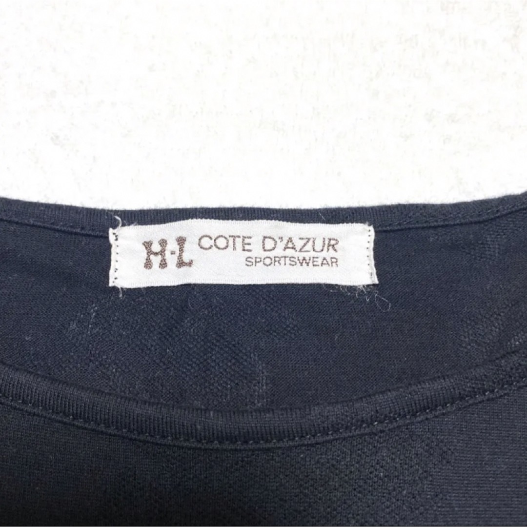 H.L(アッシュエル)のH.L Tシャツ　黒　9号　M レディースのトップス(Tシャツ(半袖/袖なし))の商品写真