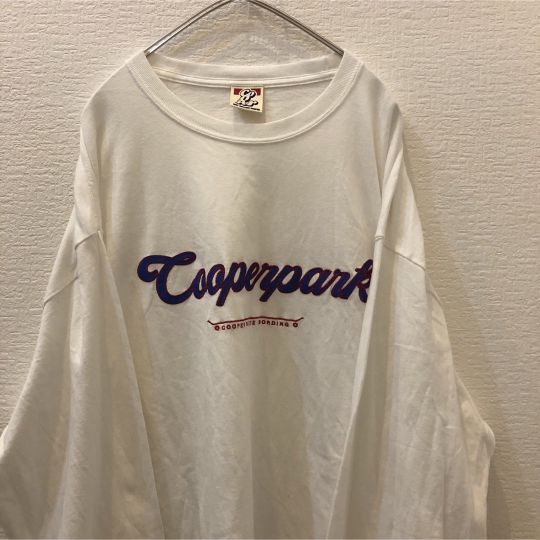 WHO'S WHO gallery(フーズフーギャラリー)の【COOPERPARK】 ワッペンカレッジロンT  古着 メンズのトップス(Tシャツ/カットソー(七分/長袖))の商品写真