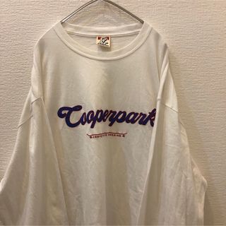 フーズフーギャラリー(WHO'S WHO gallery)の【COOPERPARK】 ワッペンカレッジロンT  古着(Tシャツ/カットソー(七分/長袖))