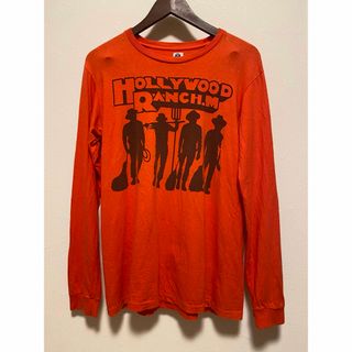 ハリウッドランチマーケット(HOLLYWOOD RANCH MARKET)のHR ハリウッドランチマーケット サイズ2 長袖 Tシャツ 綿100 聖林公司(Tシャツ/カットソー(七分/長袖))