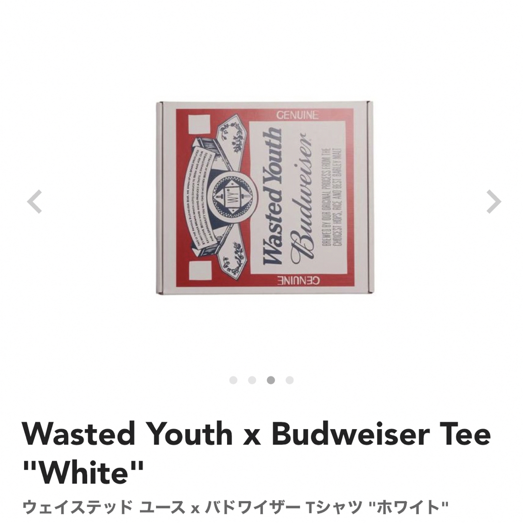 Wasted youth budweiser Mサイズ