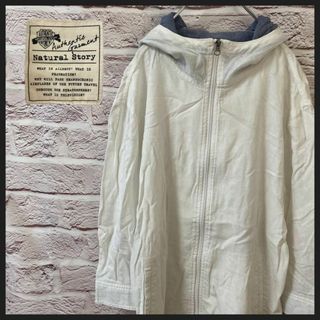 AUTHENTICGARMENT パーカー　羽織り 　[ LL ](パーカー)