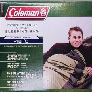 コールマン(Coleman)のColeman SLEEPING BAG　コールマン　寝袋−18°C(寝袋/寝具)