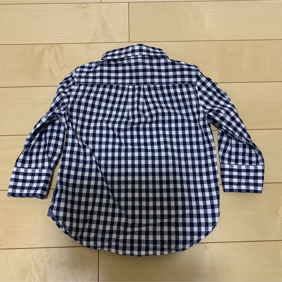 babyGAP(ベビーギャップ)のGAPのネルシャツ80㎝ キッズ/ベビー/マタニティのベビー服(~85cm)(シャツ/カットソー)の商品写真