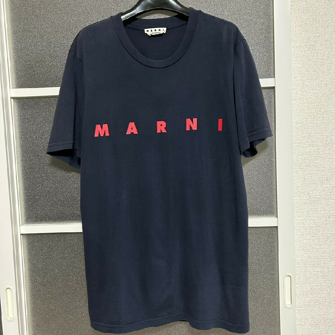 MARNI マルニ Tシャツ・カットソー 46(M位) 紺