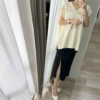 エイチアンドエム(H&M)のH&M ニットベスト rienda resexxy moussy SLY(ニット/セーター)