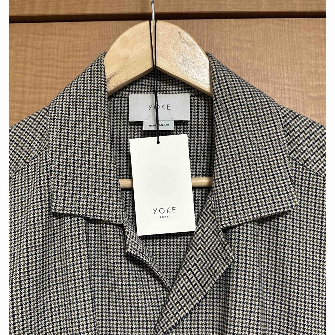 YOKE(ヨーク)のYOKE ヨーク 19SS ワイドショートブルゾン 千鳥柄 メンズのジャケット/アウター(ブルゾン)の商品写真