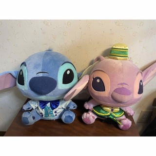 スティッチ(STITCH)の スティッチ　エンジェル   BIGペア　ぬいぐるみ(ぬいぐるみ)