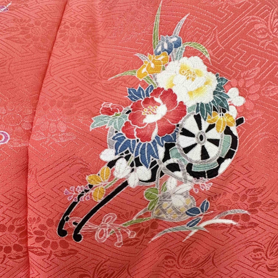七五三 三歳お祝い着 正絹 日本製 被布コート 陽気な天使の通販 by