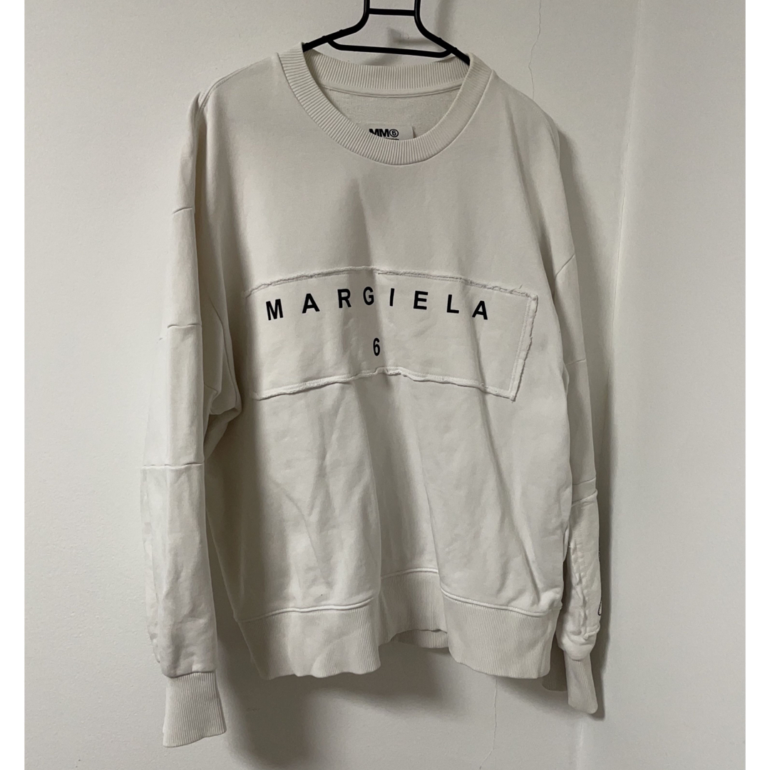 MM6(エムエムシックス)のマルジェラ　MARGIELA 6 トレーナー　オーバーサイズ レディースのトップス(トレーナー/スウェット)の商品写真