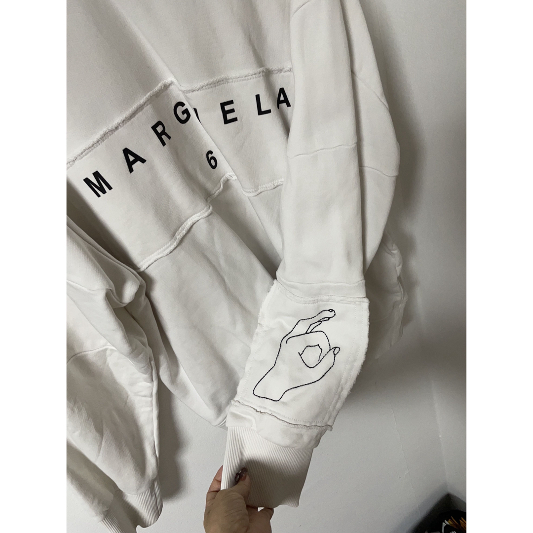 MM6(エムエムシックス)のマルジェラ　MARGIELA 6 トレーナー　オーバーサイズ レディースのトップス(トレーナー/スウェット)の商品写真